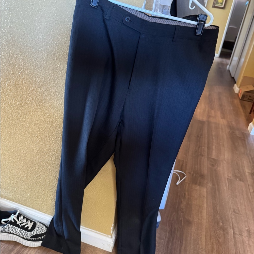 Elegant Charcoal Dress Pants for Men